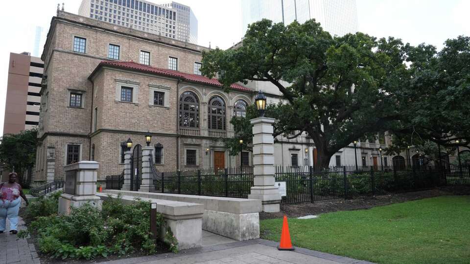 Houston Public Library’s Julia Ideson Building is seen Thursday, Sept. 28, 2023, in Houston.