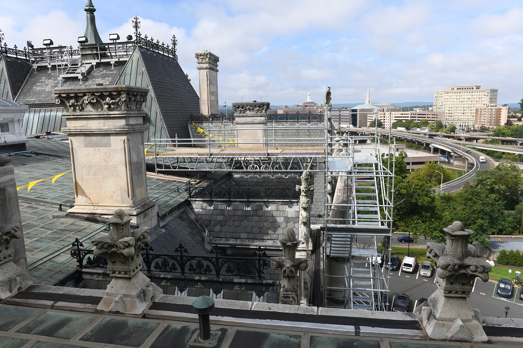 Roof repair is the beginning of major Capitol restorations