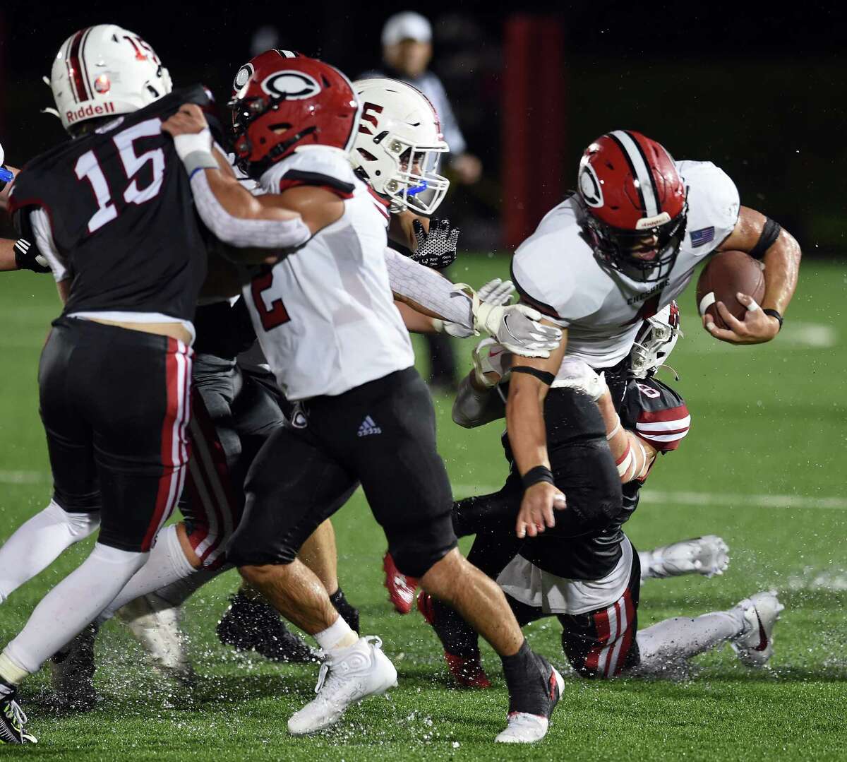 No. 3 Cheshire football beats Fairfield Prep in SCC Tier I contest