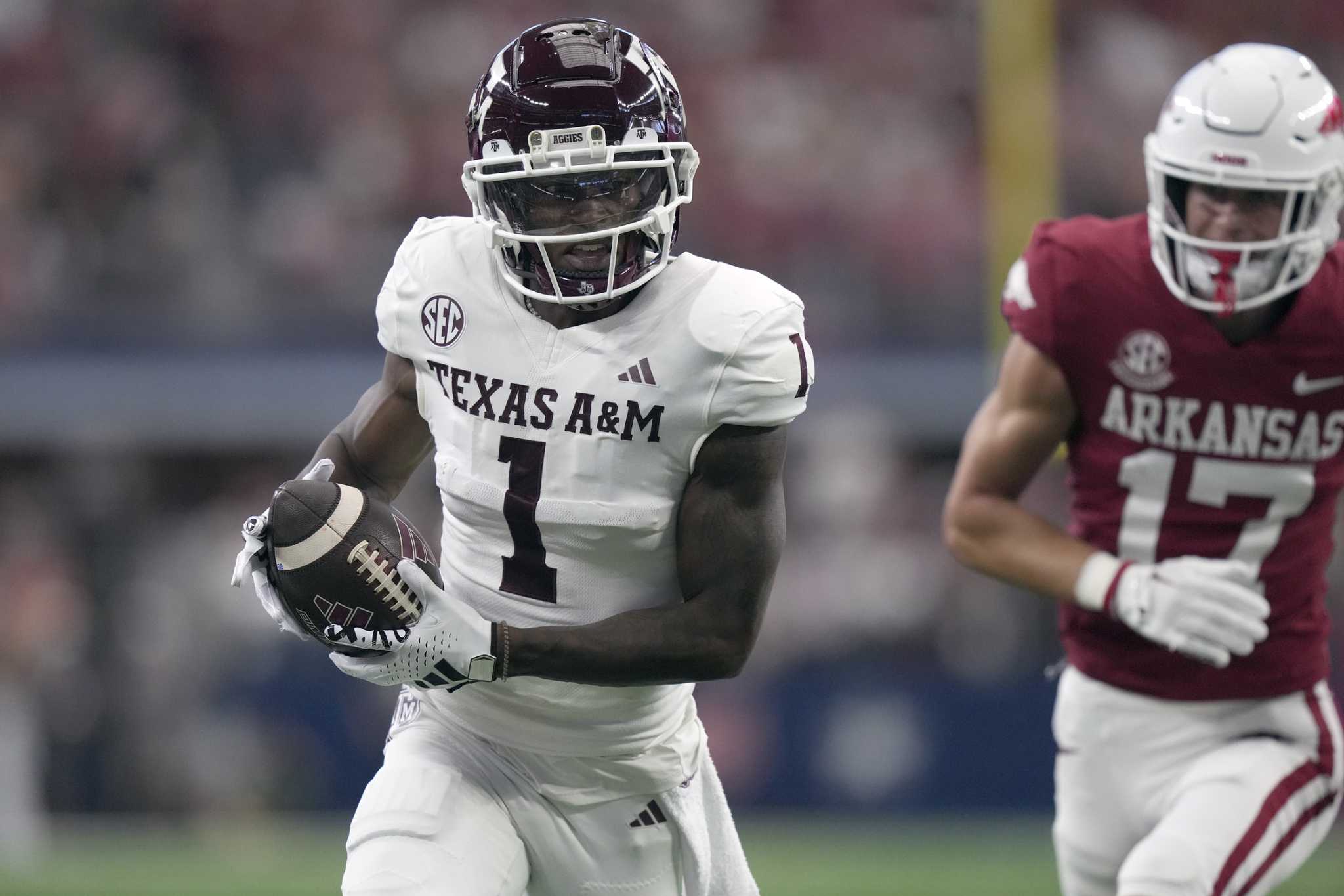 Aggies Football: Texas A&M's Evan Stewart lands in Top 10 WR rankings