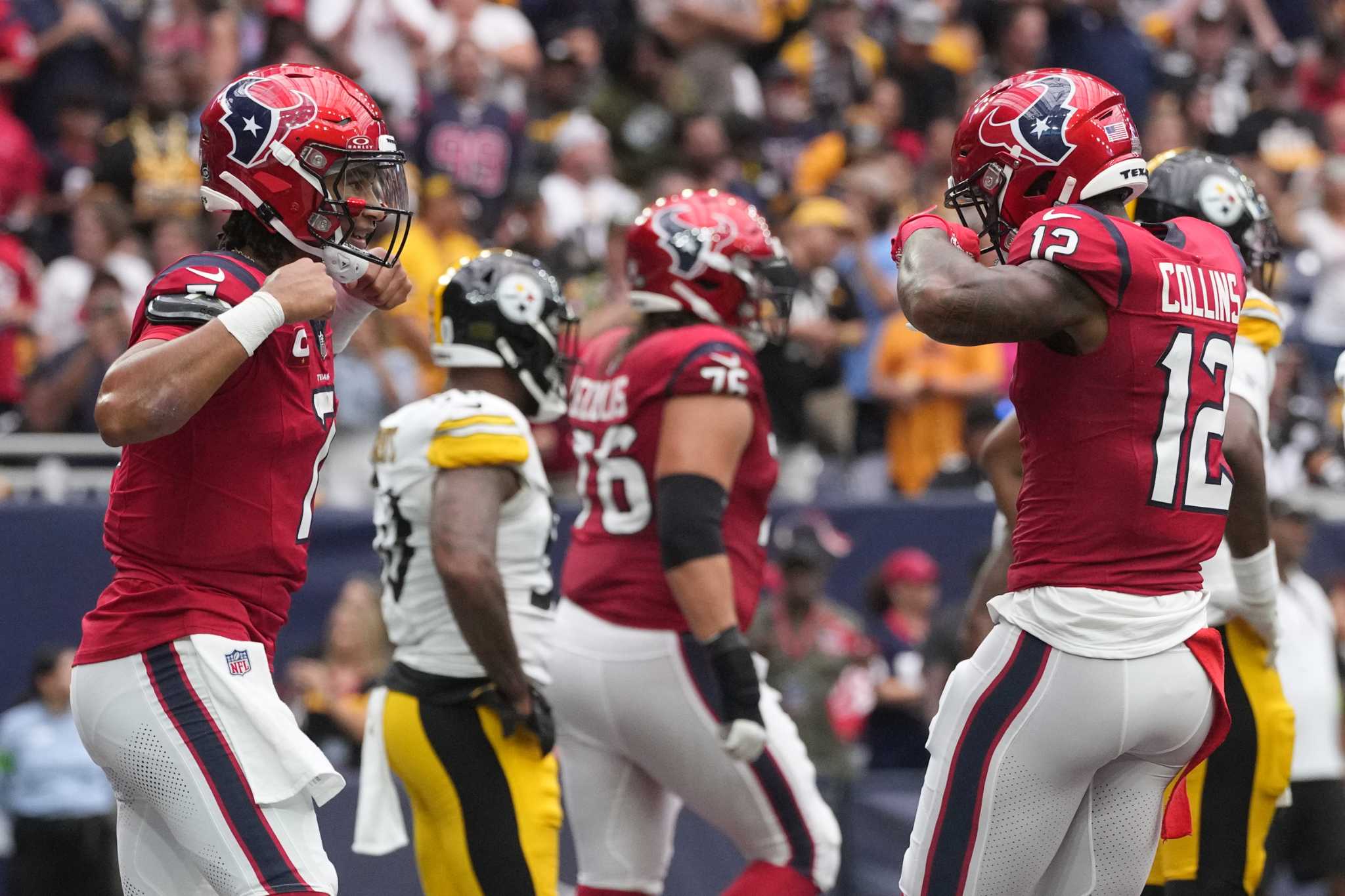 Stroud throws for 306 yards, two TDs to lead Texans over Steelers 30-6;  Pickett leaves with injury – NewsNation