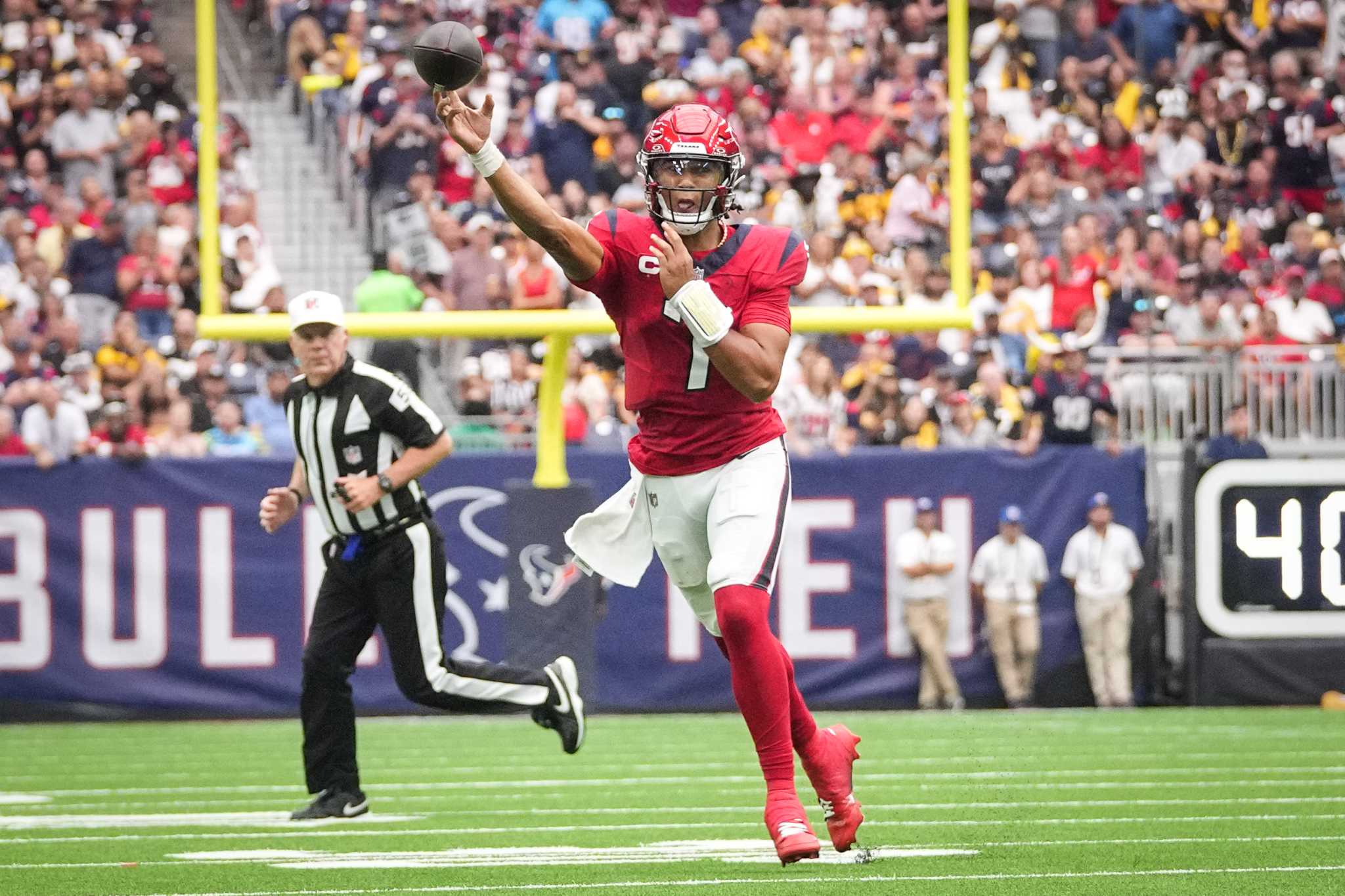 C.J. Stroud on Texans' first home win in 644 days: 'Not winning