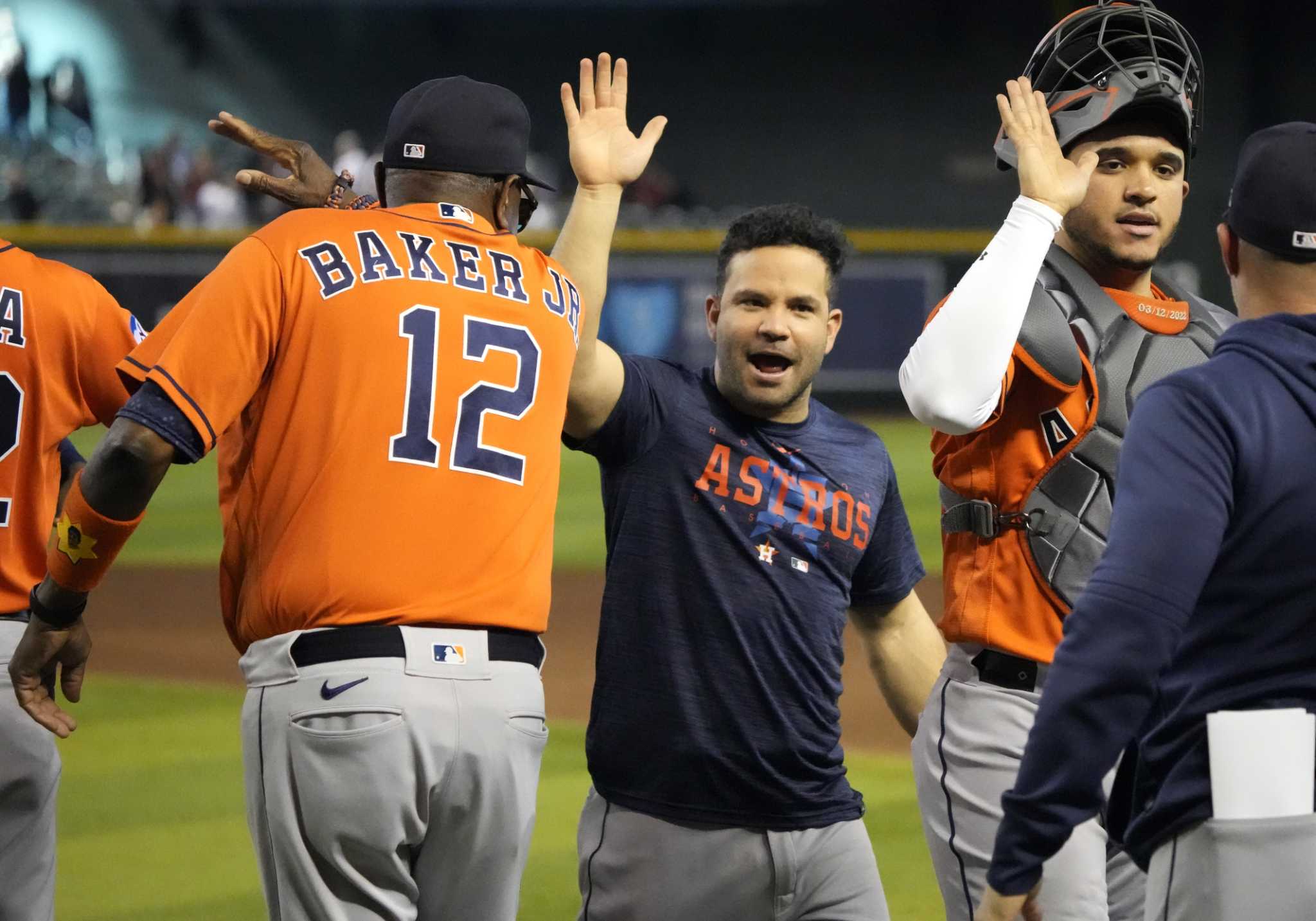 Houston Astros celebrate another American League West title