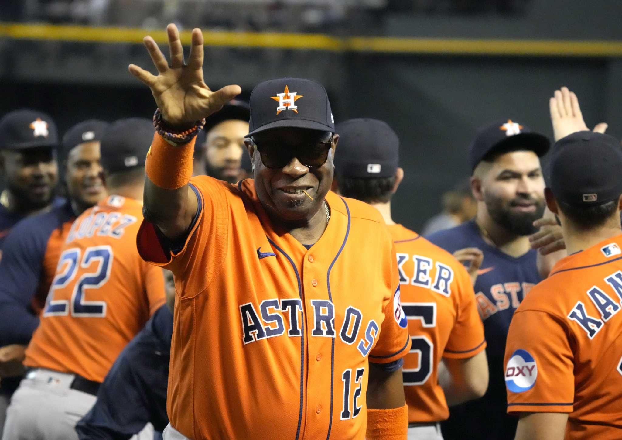 Astros' Dusty Baker on Bryan Abreu's ejection: 'I ain't been that mad in a  long time