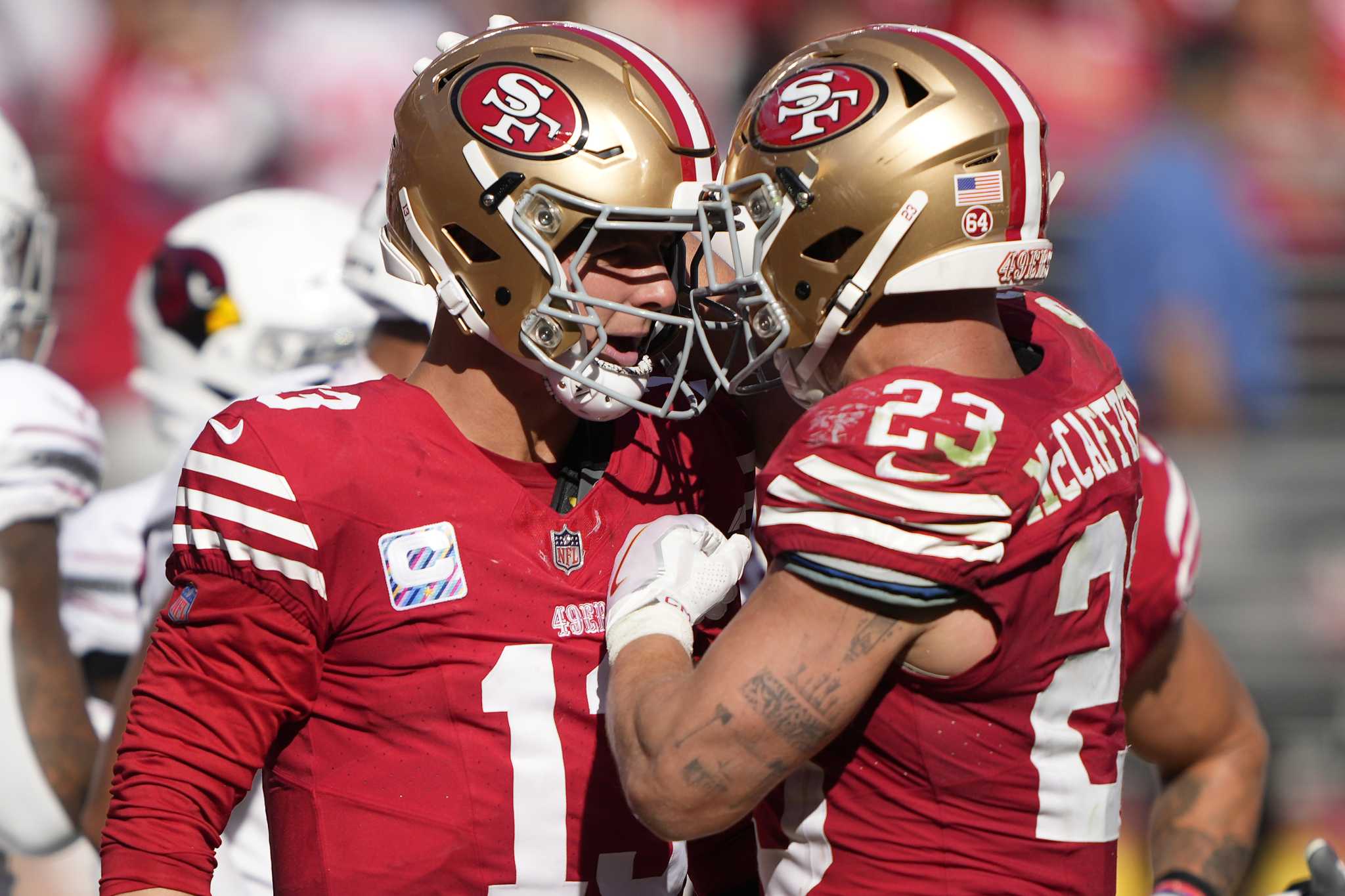 San Francisco 49ers, Philadelphia Eagles only unbeaten NFL teams