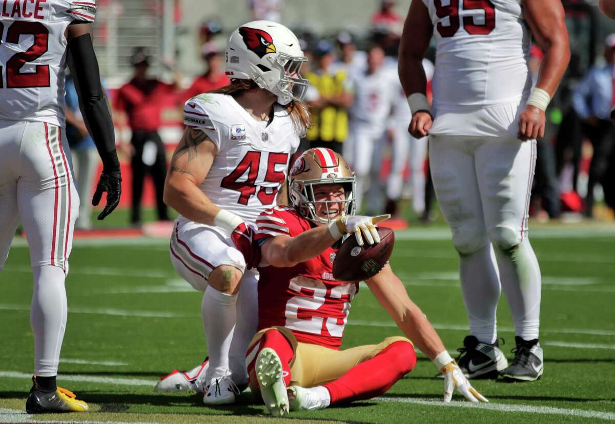 Christian McCaffrey scores 4 TDs to lead the 49ers past the