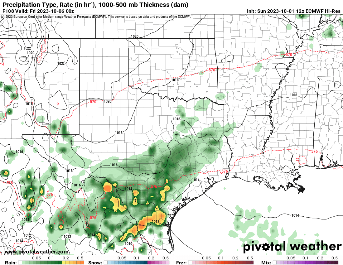 Cold front to bring 60s and rain to Texas: Here’s a timeline