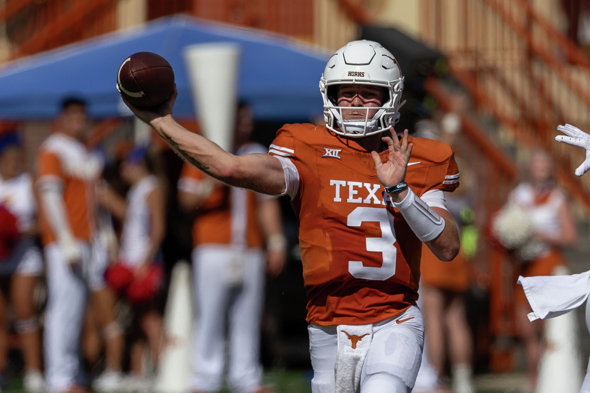 Why is Texas preseason Top 10 in this college football power index