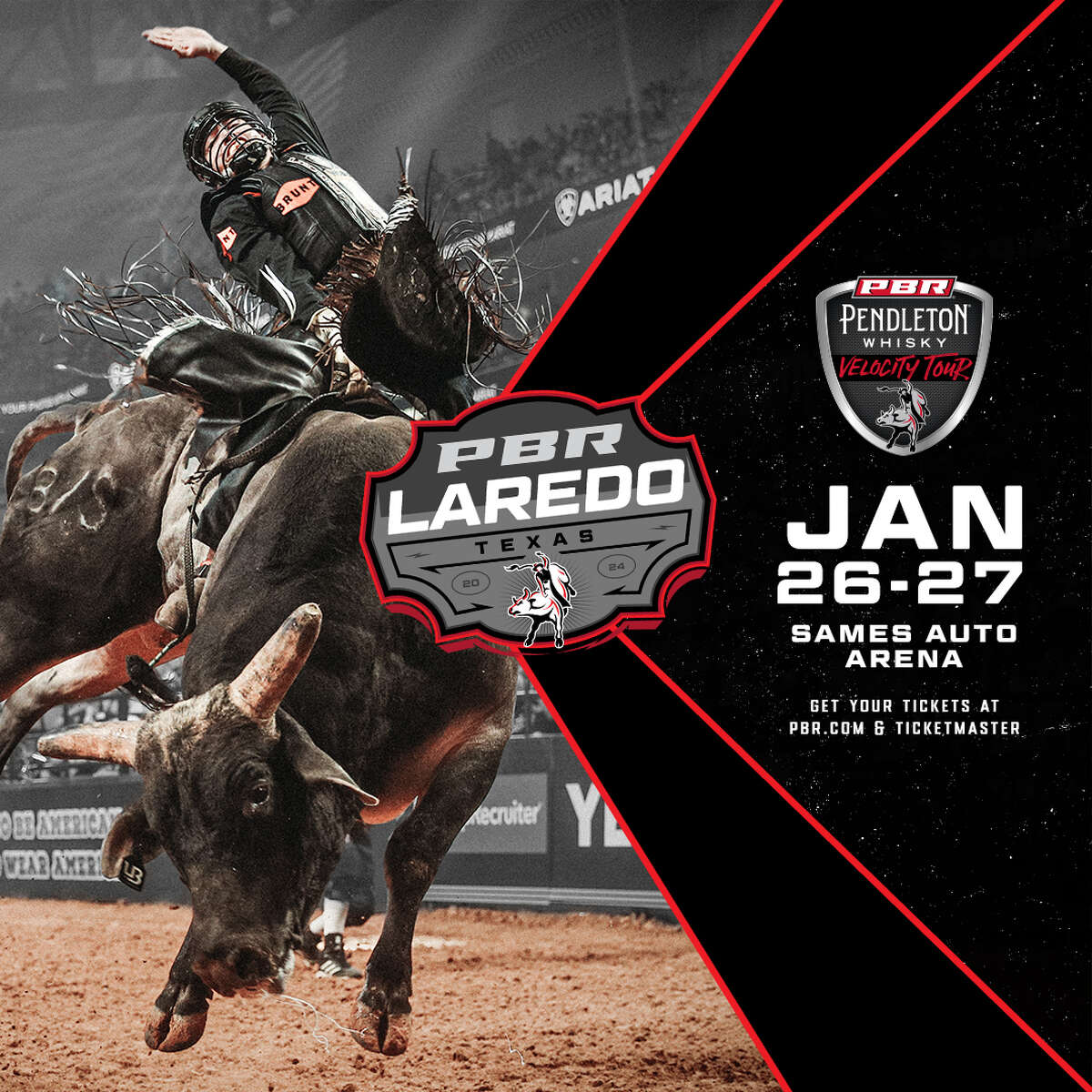 Professional Bull Riders tour coming to Laredo's Sames Auto Arena