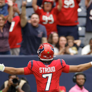 Houston Texans quarterback C.J. Stroud is off to a sizzling start