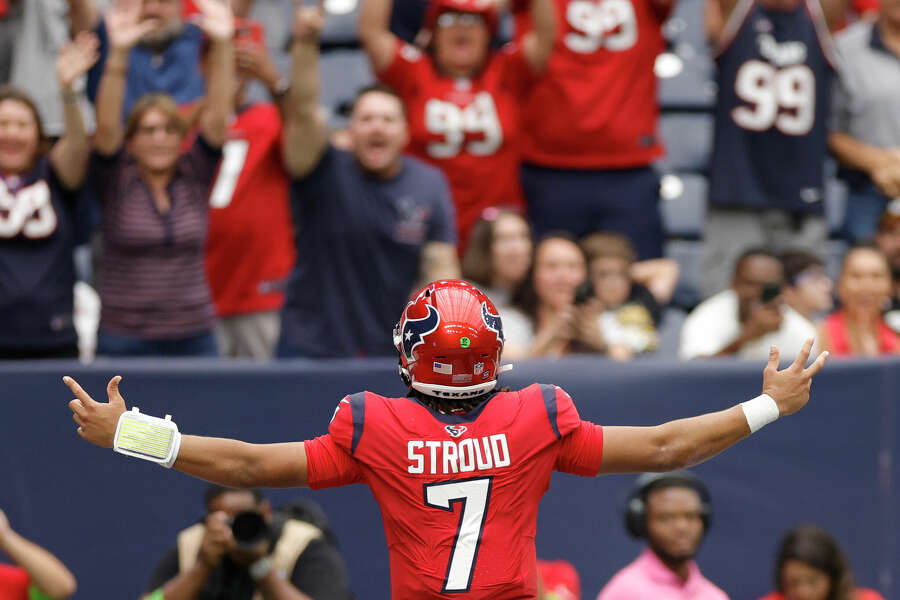 Houston Texans quarterback C.J. Stroud is off to a sizzling start