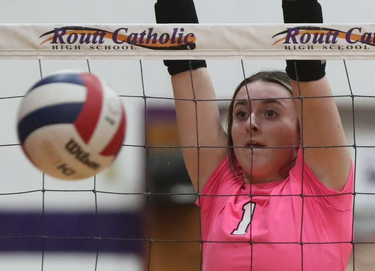 Gallery Jacksonville volleyball vs. Routt