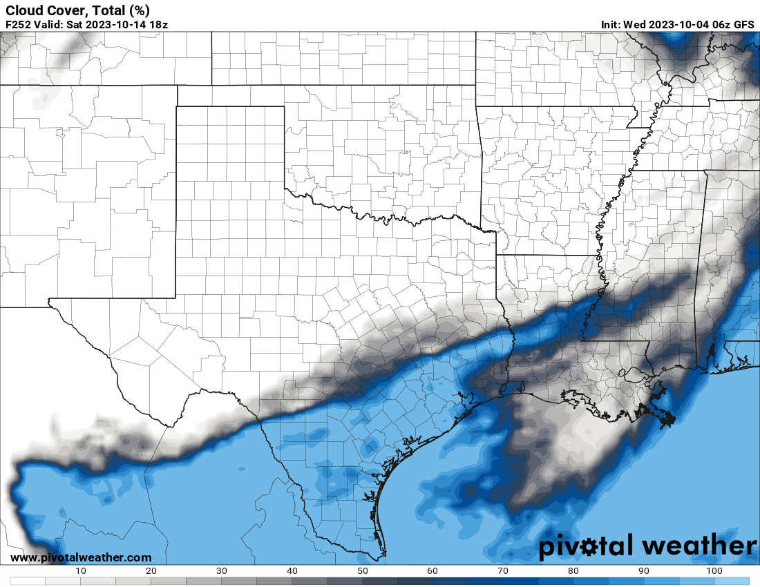 The eclipse is only 10 days away Will clouds ruin Texas view