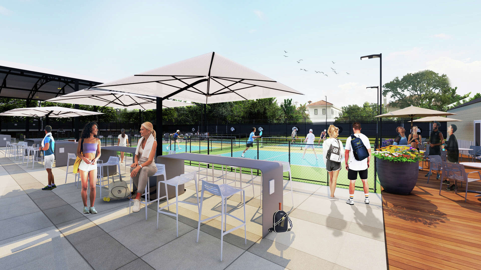Houstonian Club breaks ground on 6.2 million pickleball complex