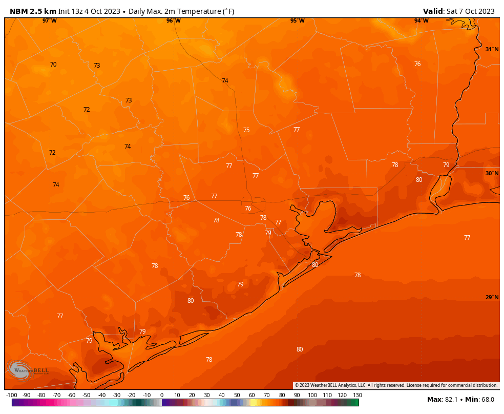 Pleasant fall weather in Houston’s forecast for weekend and beyond ...