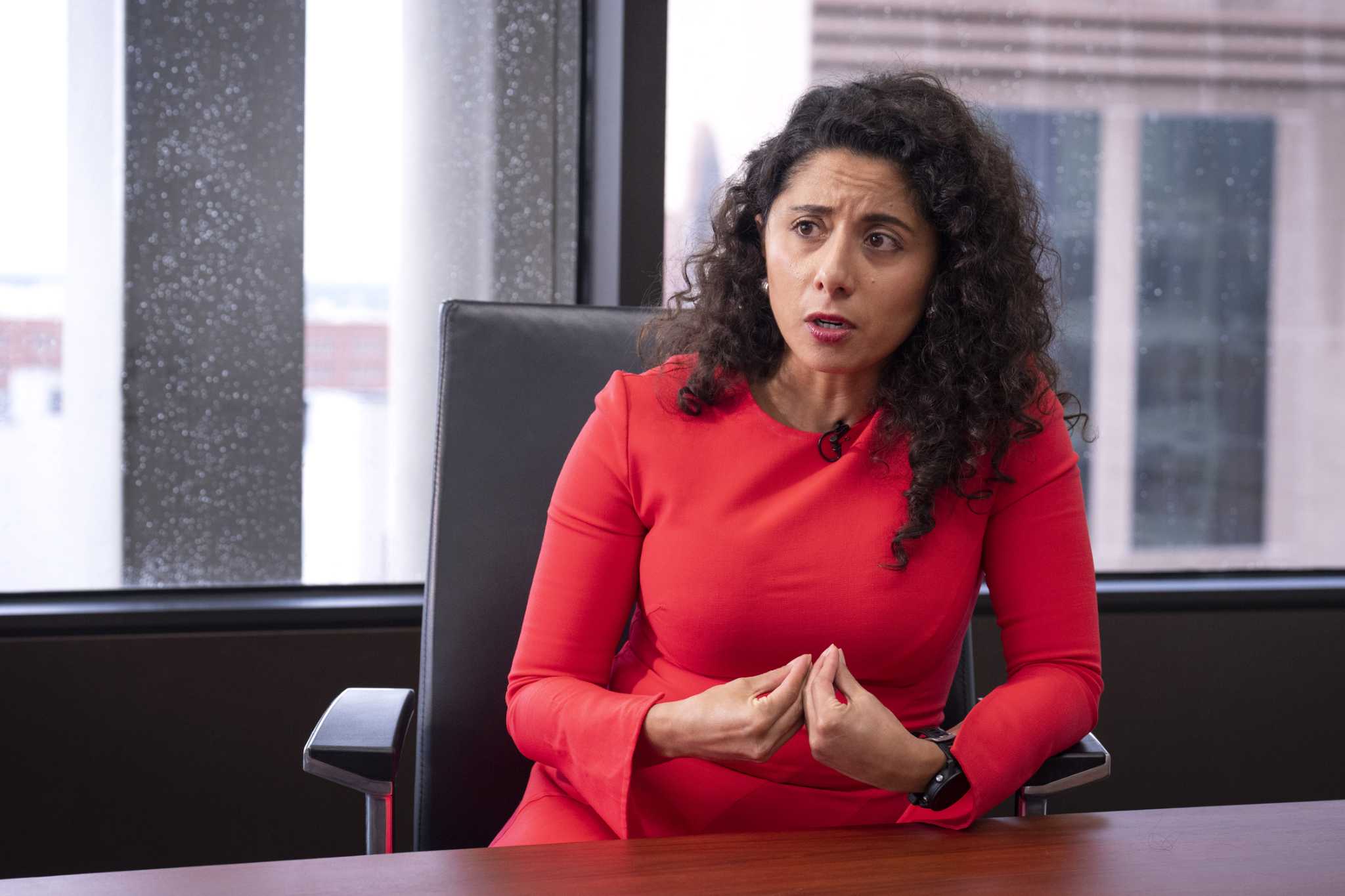 Lina Hidalgo returns from leave, talks National Mental Health Month