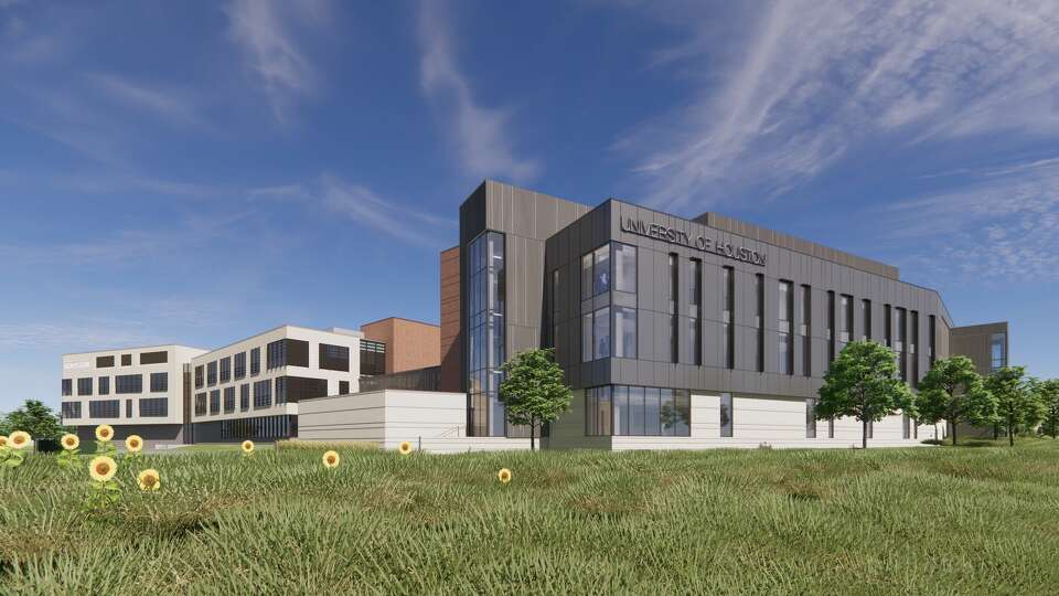 Architectural rendering of the new Sugar Land Academic Building 2. 