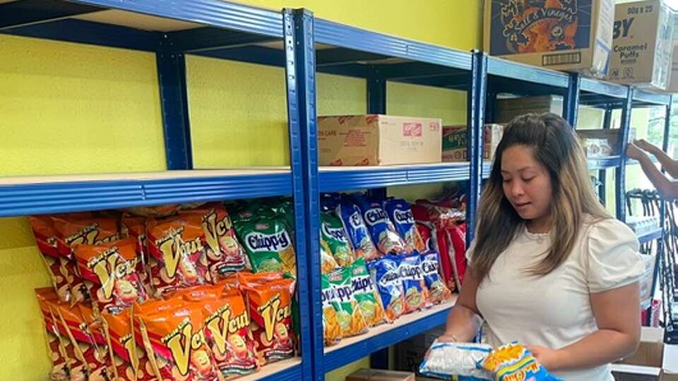 Julie Taghoy, owner of Pinoy Fiesta Asian Store in League City, wants to bring the flavors of her native Philippines to the community. 