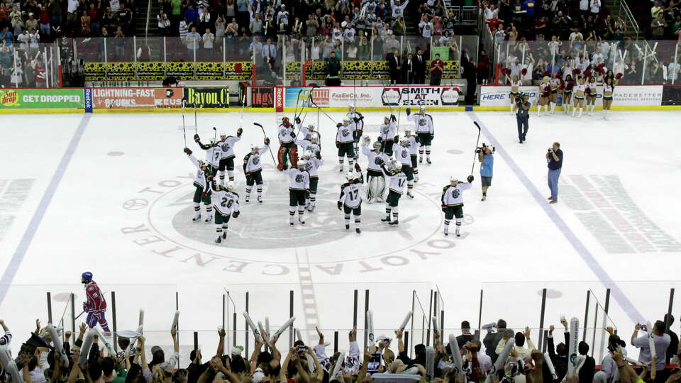 It has been 10 years since pro hockey was played at Toyota Center with the Aeros. The Rockets are planning to get an NHL-quality ice maker to be ready if an NHL team comes to Houston.