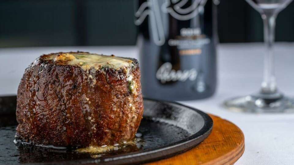 Filet mignon at Perry's Steakhouse in Katy
