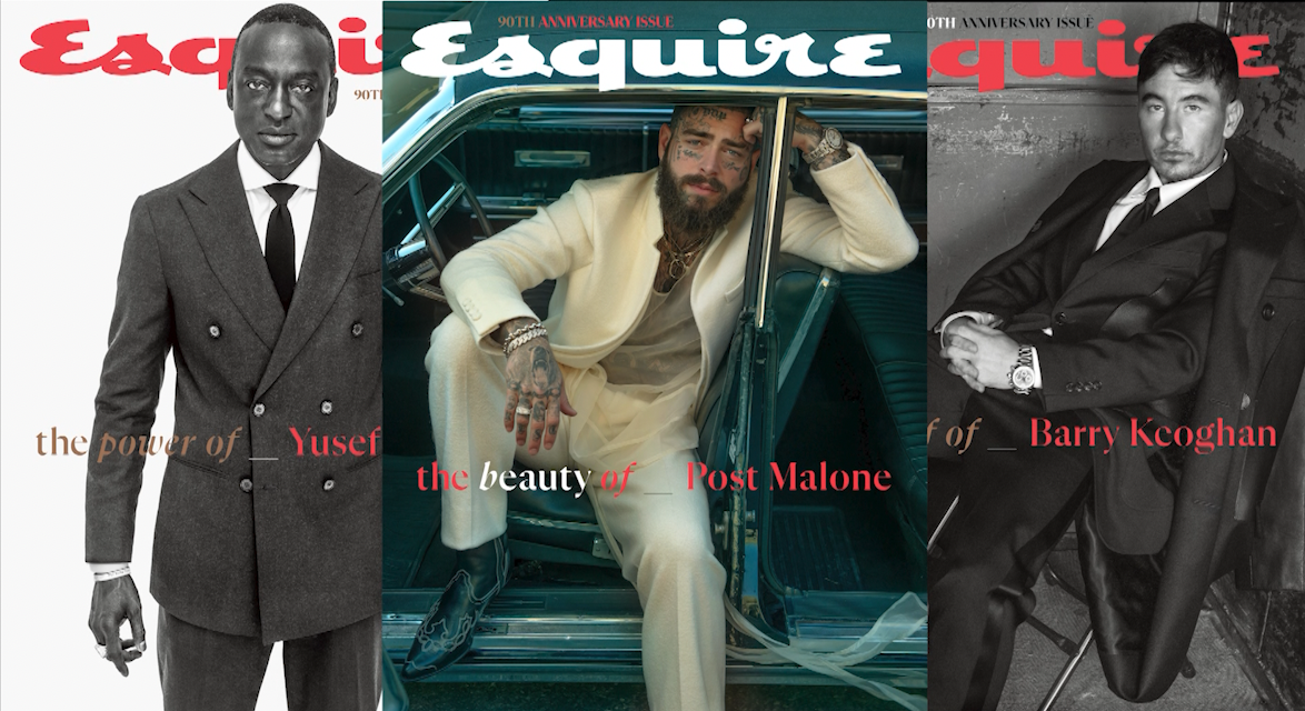 Post Malone, Patrick Mahomes, Barry Koegan featured in Esquire's 90th ...