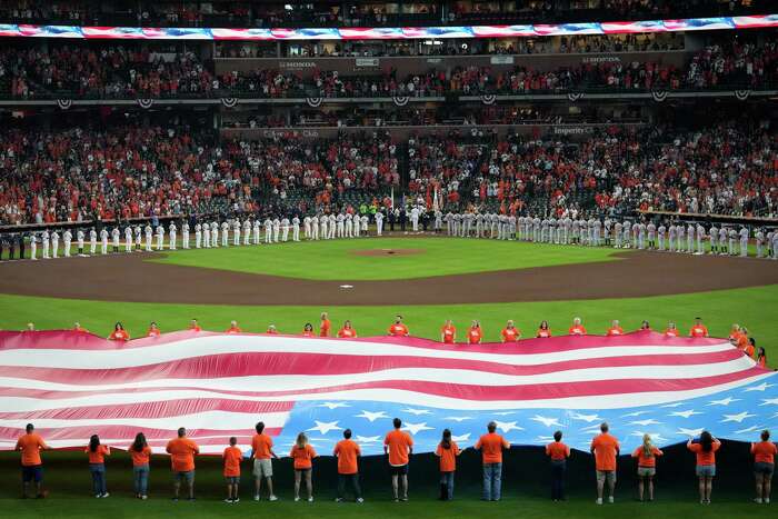 Houston, United States. 15th May, 2023. Houston Astros relief pitcher Phil  Maton (88) poses with his wife (left) Katelynn and cancer survivors Kaylee,  and Elijah D. supported by Big Love Cancer Care