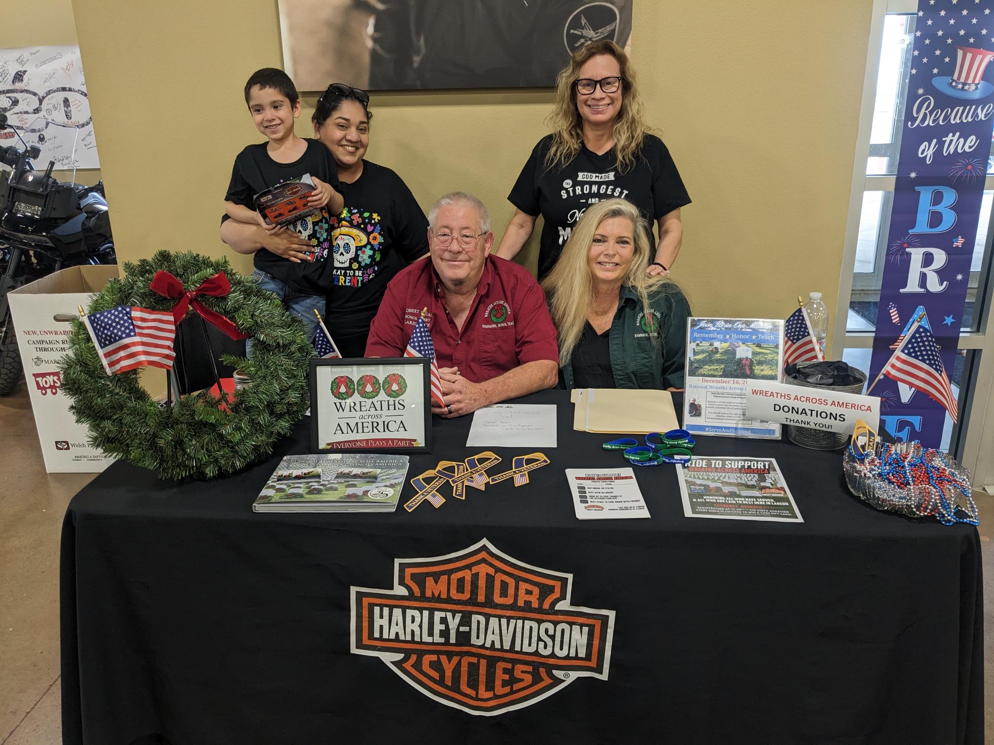 Laredo bikers unite to support Wreaths Across America, veterans