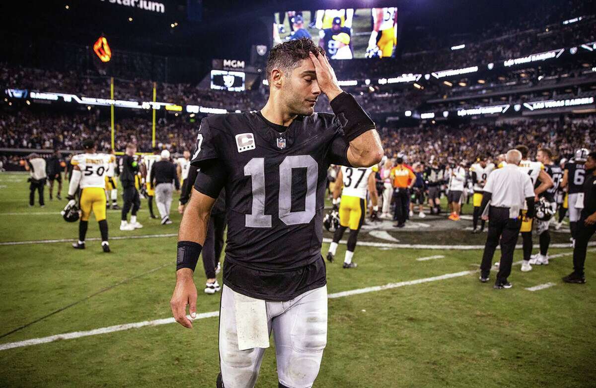 Jimmy Garoppolo - Las Vegas Raiders Quarterback - ESPN