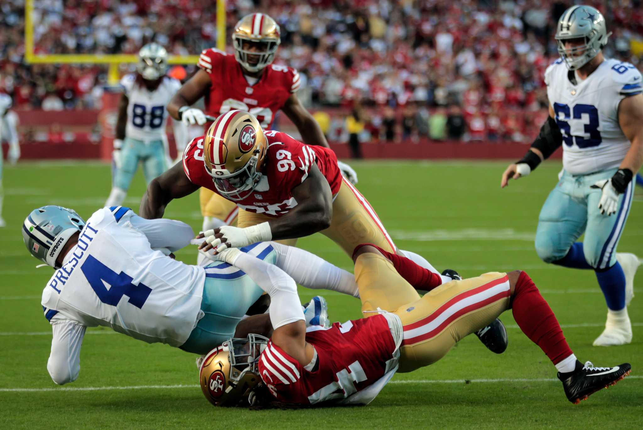 49ers used Cowboys' measuring stick to smack them into submission