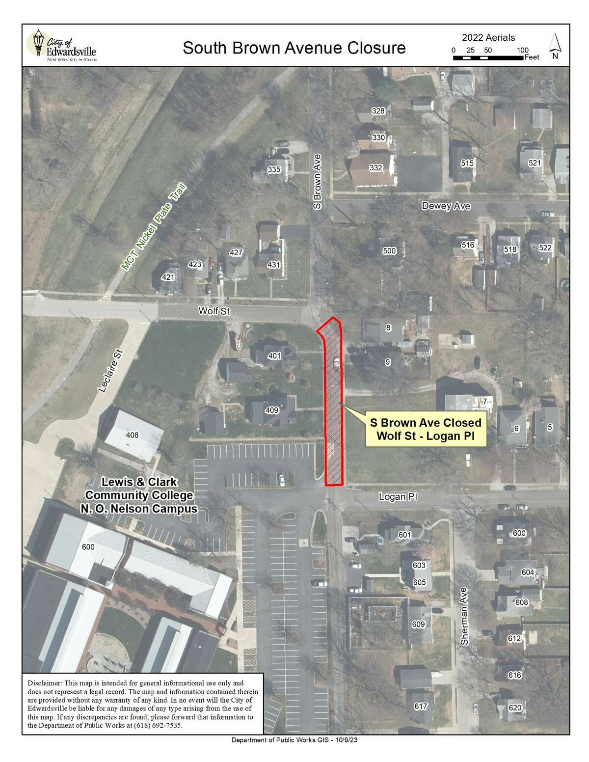 Sewer collapse prompts road closure in Edwardsville