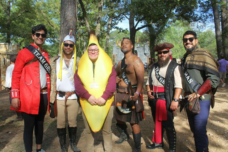 Texas Renaissance Festival for a first-timer who dressed as a banana Texas Renaissance Festival for a first-timer who dressed as a banana