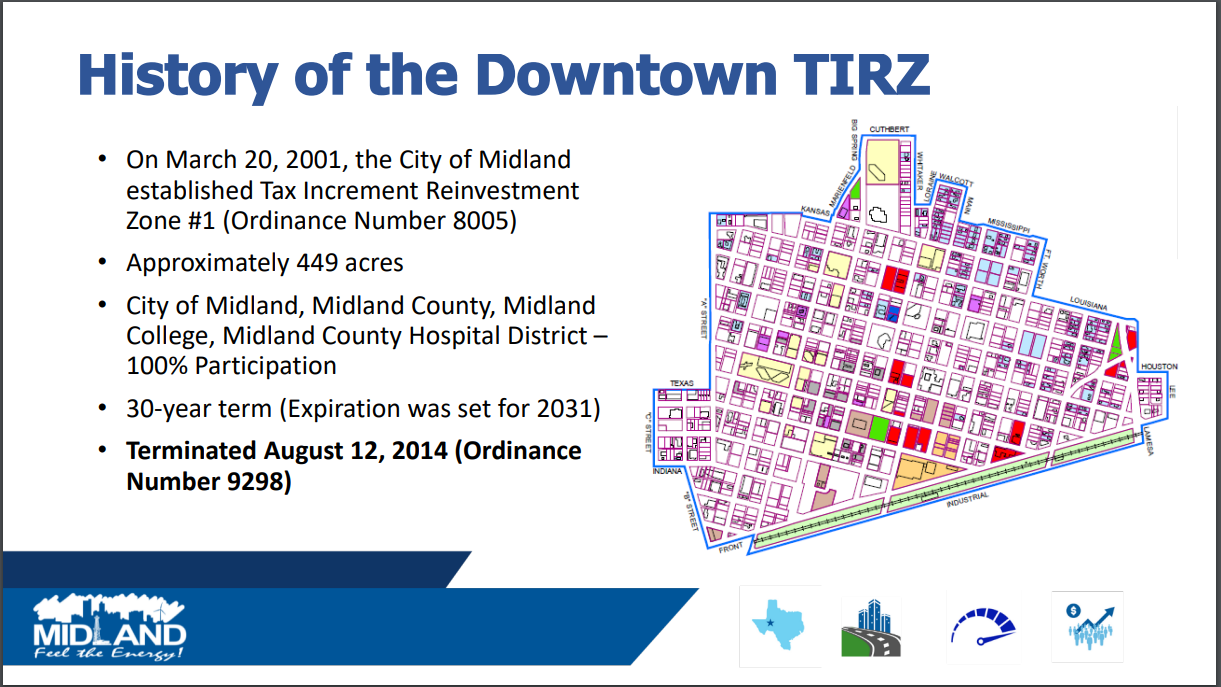 City staff pitch another downtown TIRZ to Midland City Council