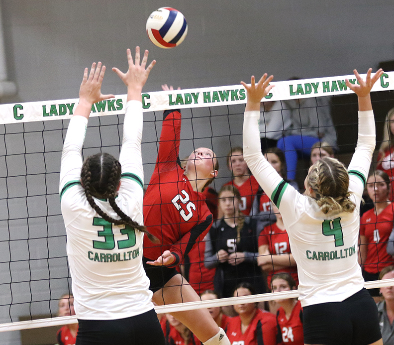 TUESDAY VOLLEYBALL: Warriors Clinch WIVC Title, Get To 25-0