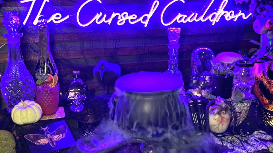 The Cursed Cauldron is a two-week Halloween-themed pop-up bar taking over Ninja Ramen on Washington Oct. 13-31.