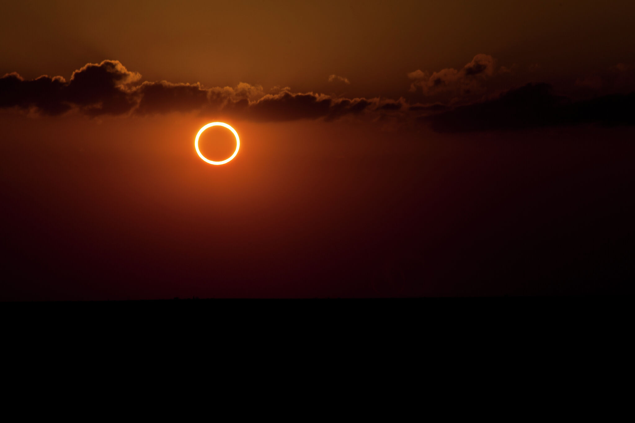 Ring of fire' solar eclipse thrills skywatchers on longest day