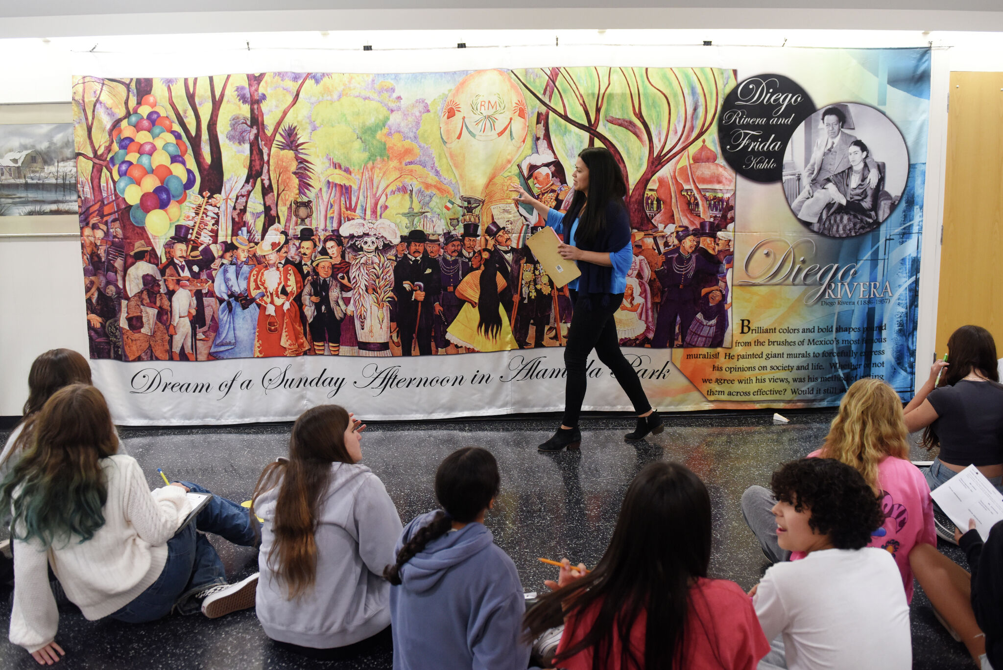 Eastern Middle School celebrates Hispanic Heritage Month through art
