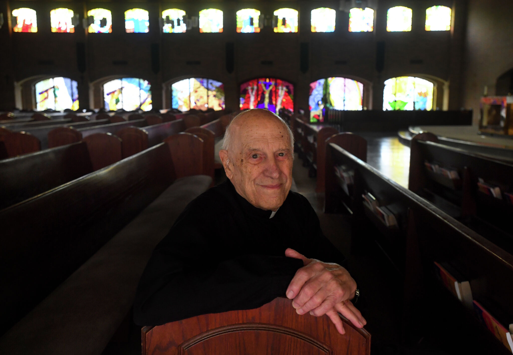 Beaumont priest recounts 70 years of serving the faithful