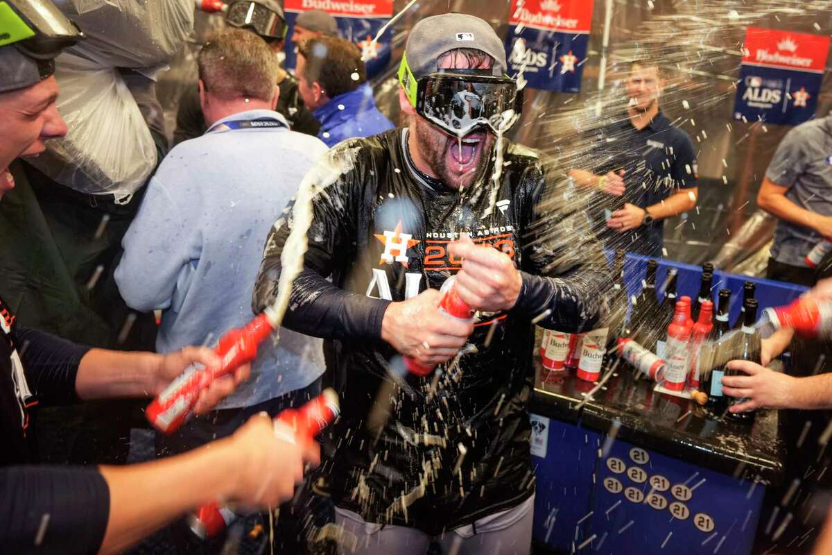 Justin Verlander Delivers a Pointed Party Message, Chas McCormick Goes  Bottle Surfing & Jeremy Peña Lives His Kid Dream — Inside an 18 Inning  Astros Win For the Ages and Its Long