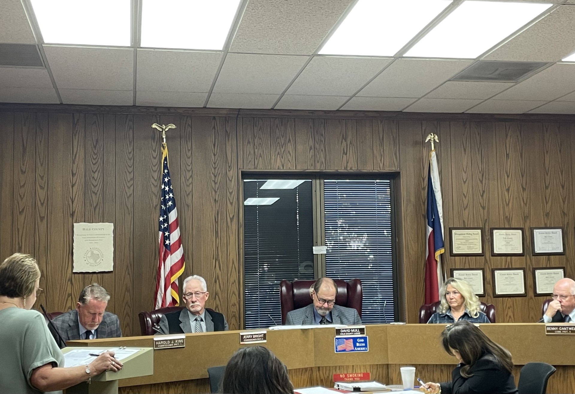 County Commissioners discuss roof repairs for several buildings