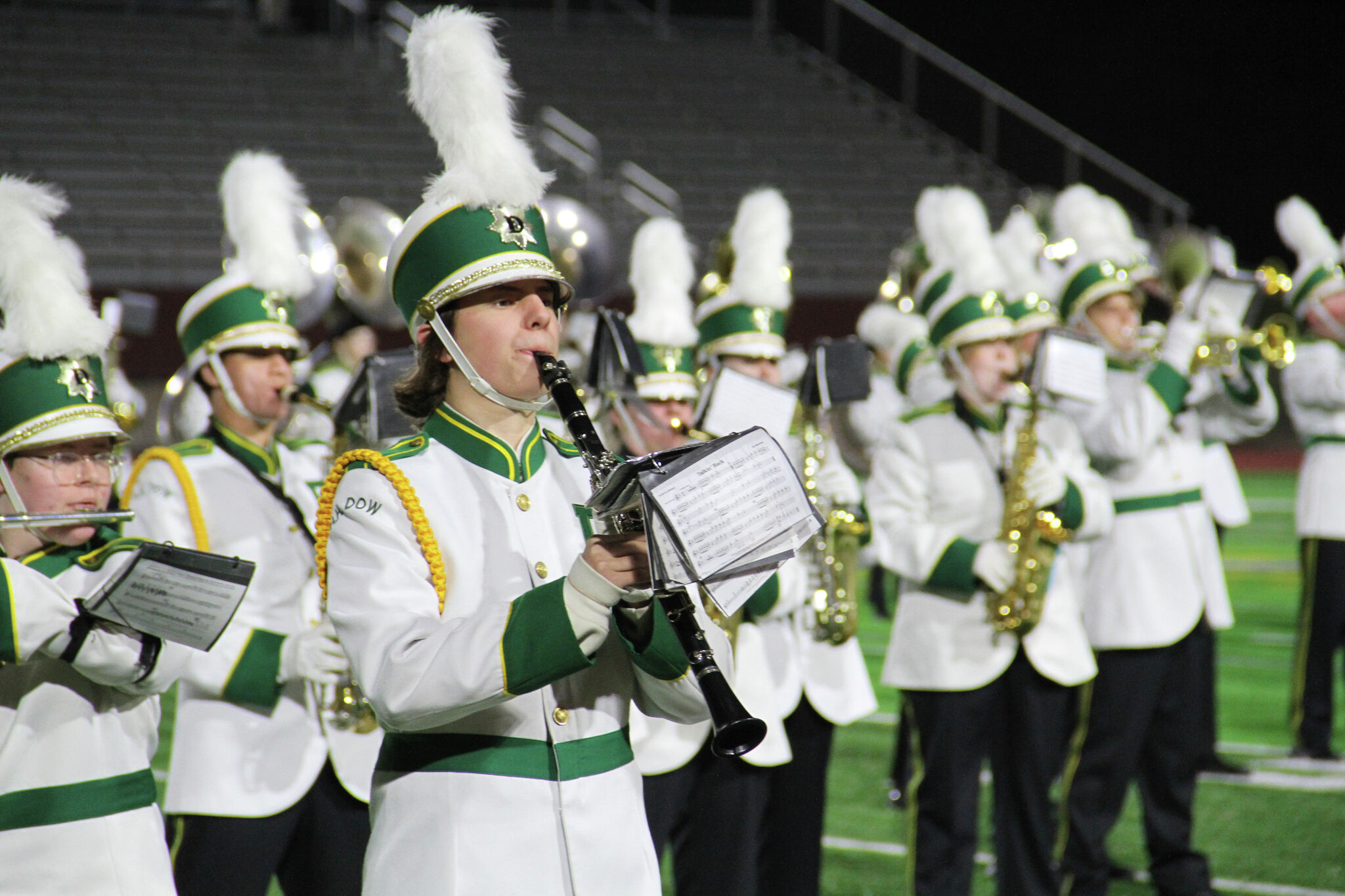 SEEN Midland Marching Band Showcase blares pop hits and classics