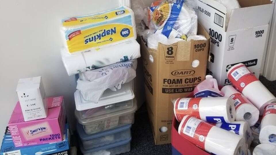 Needed supplies include plastic ware, toiletries and paper products. 