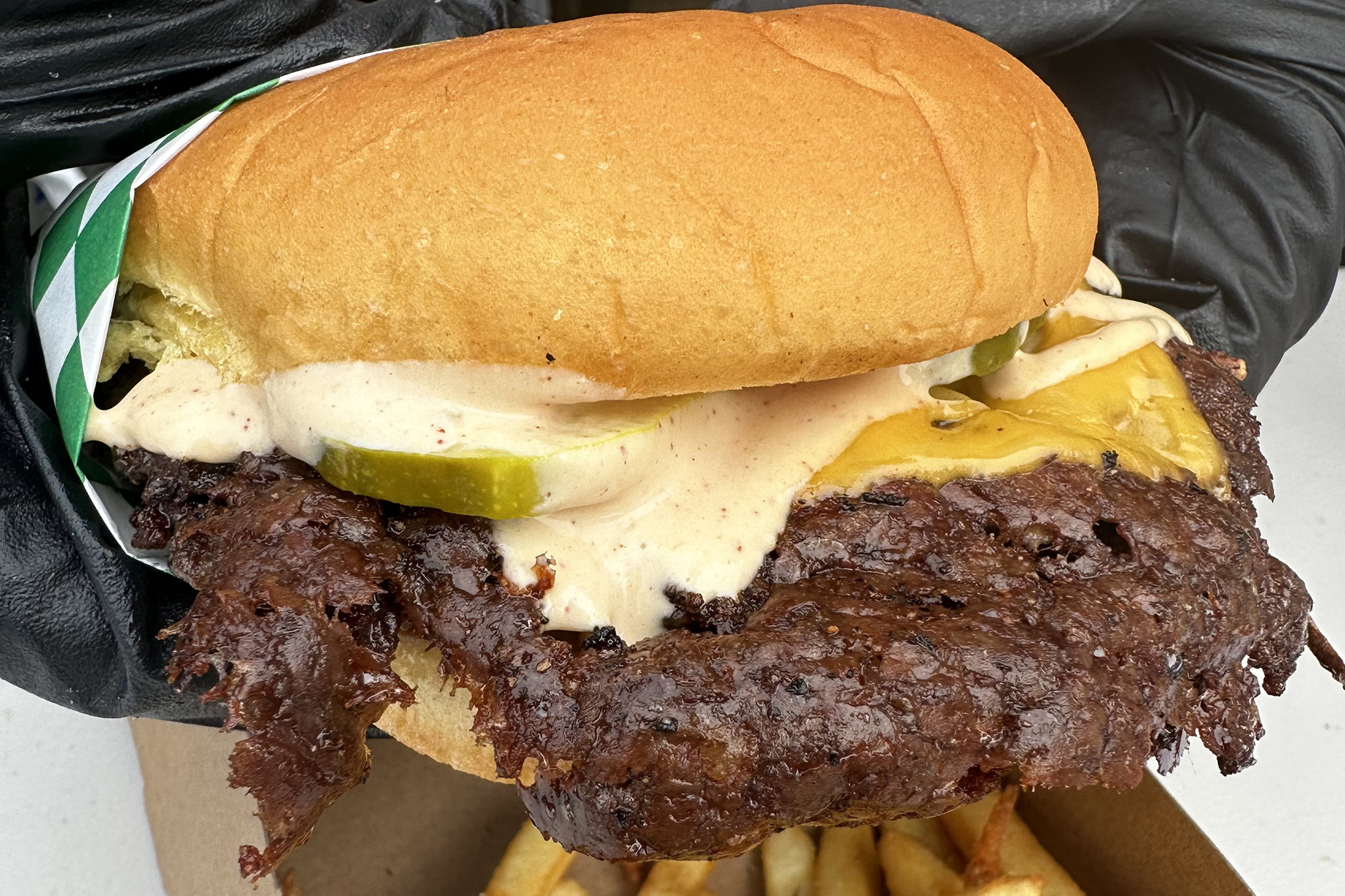 SF's best smash burger is made by a former college baseball star