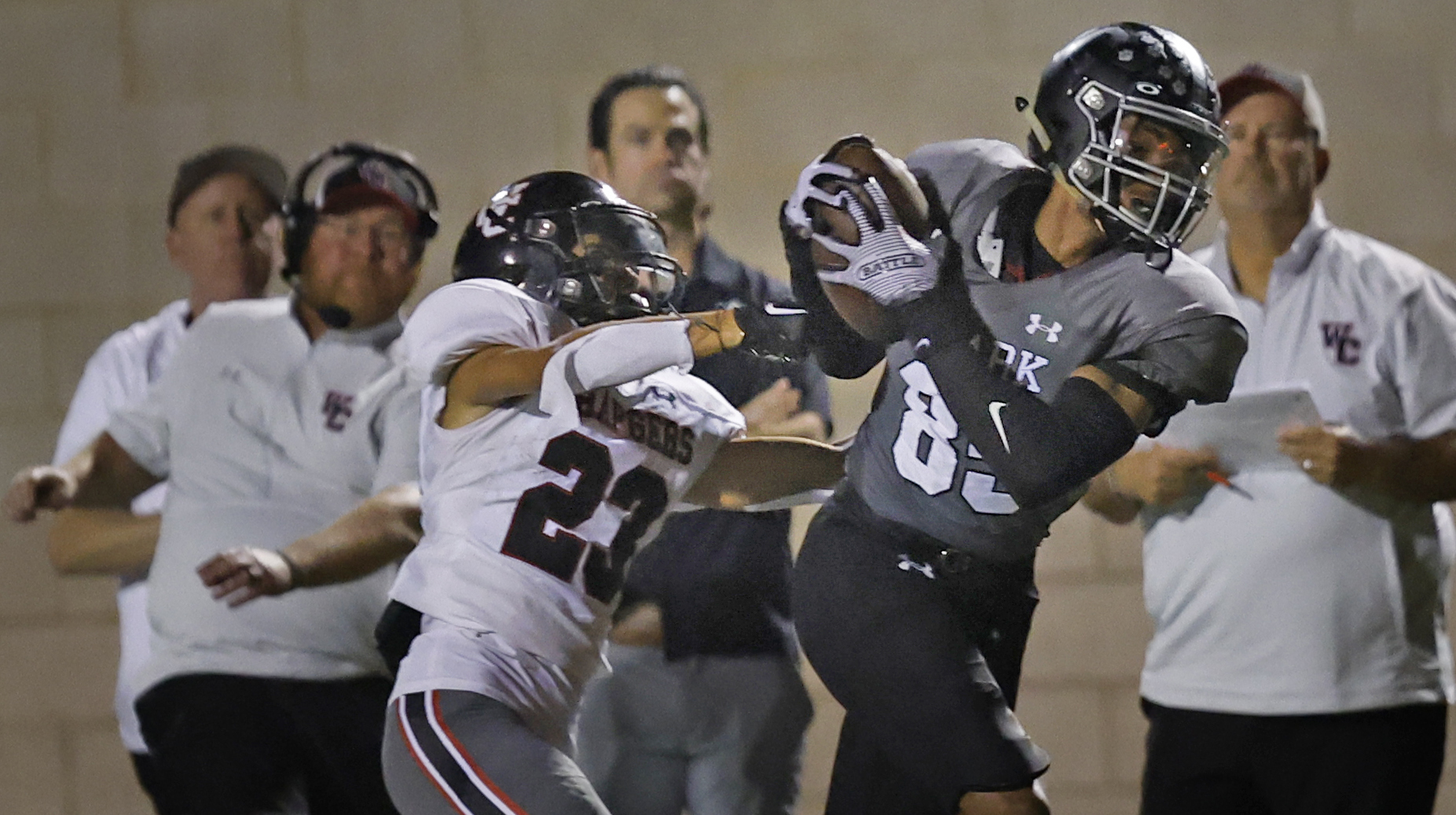 Johnson football rolls past Brandeis in District 28-6A play