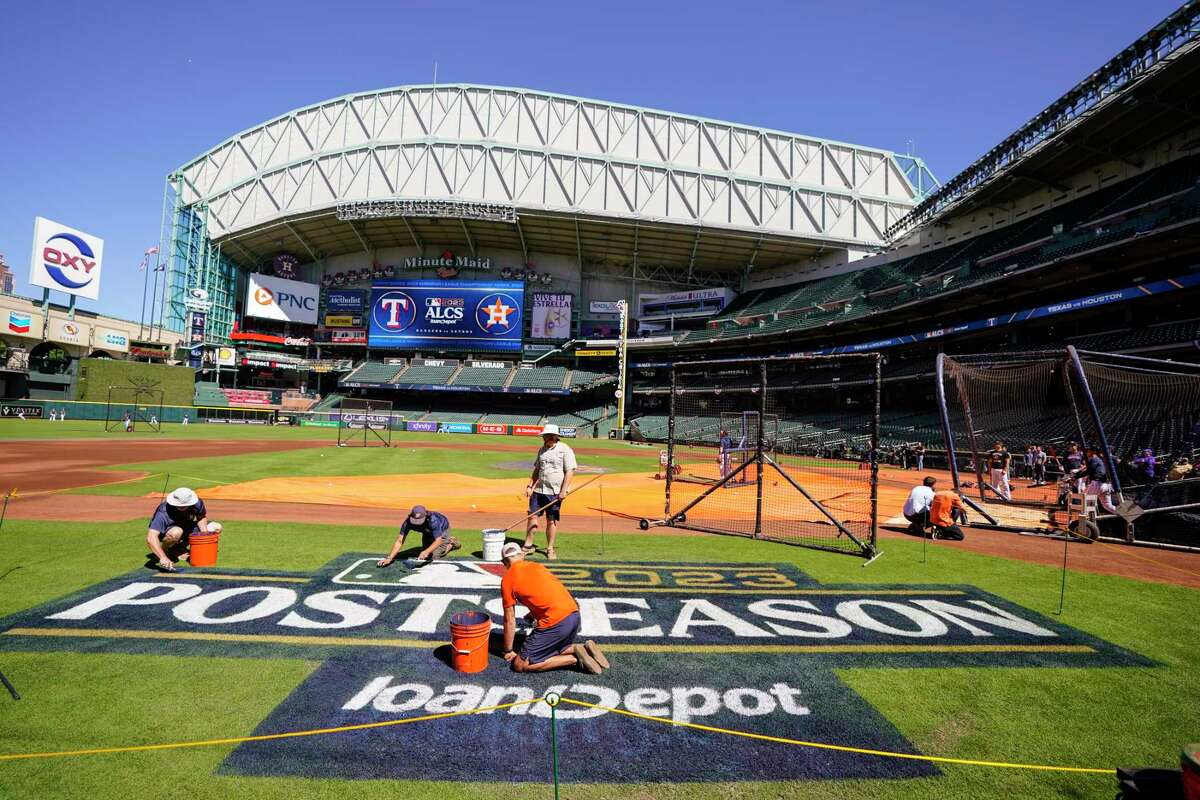 Download Minute Maid Park Baseball Field Background