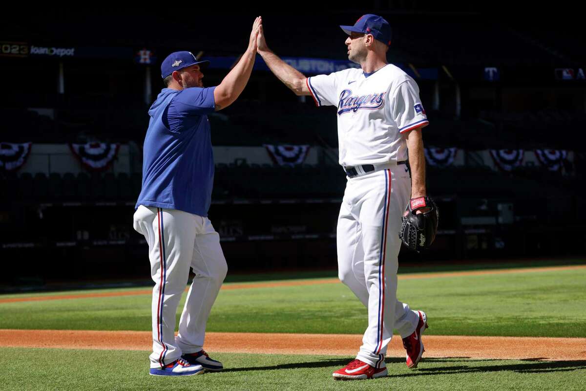 Will Rangers' Max Scherzer, Jon Gray return from injury for ALCS?