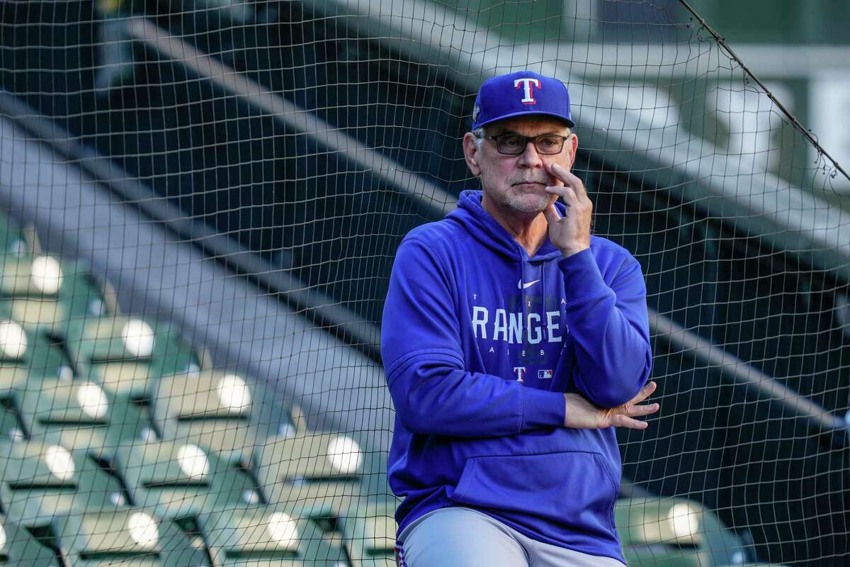 Bruce Bochy is back in the postseason with the Texas Rangers. He missed it  while he was away.