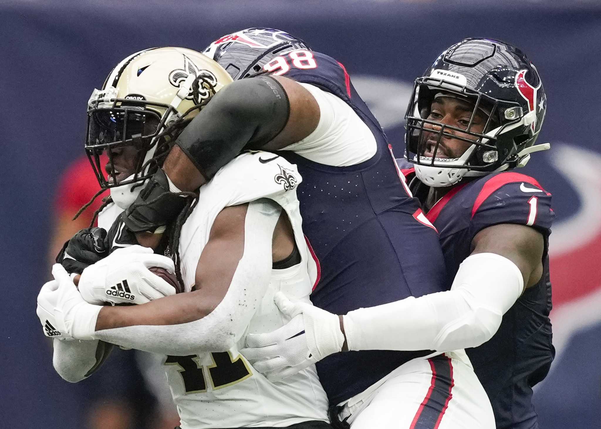 Houston Texans: Robert Woods, Sheldon Rankins, Brevin Jordan Out