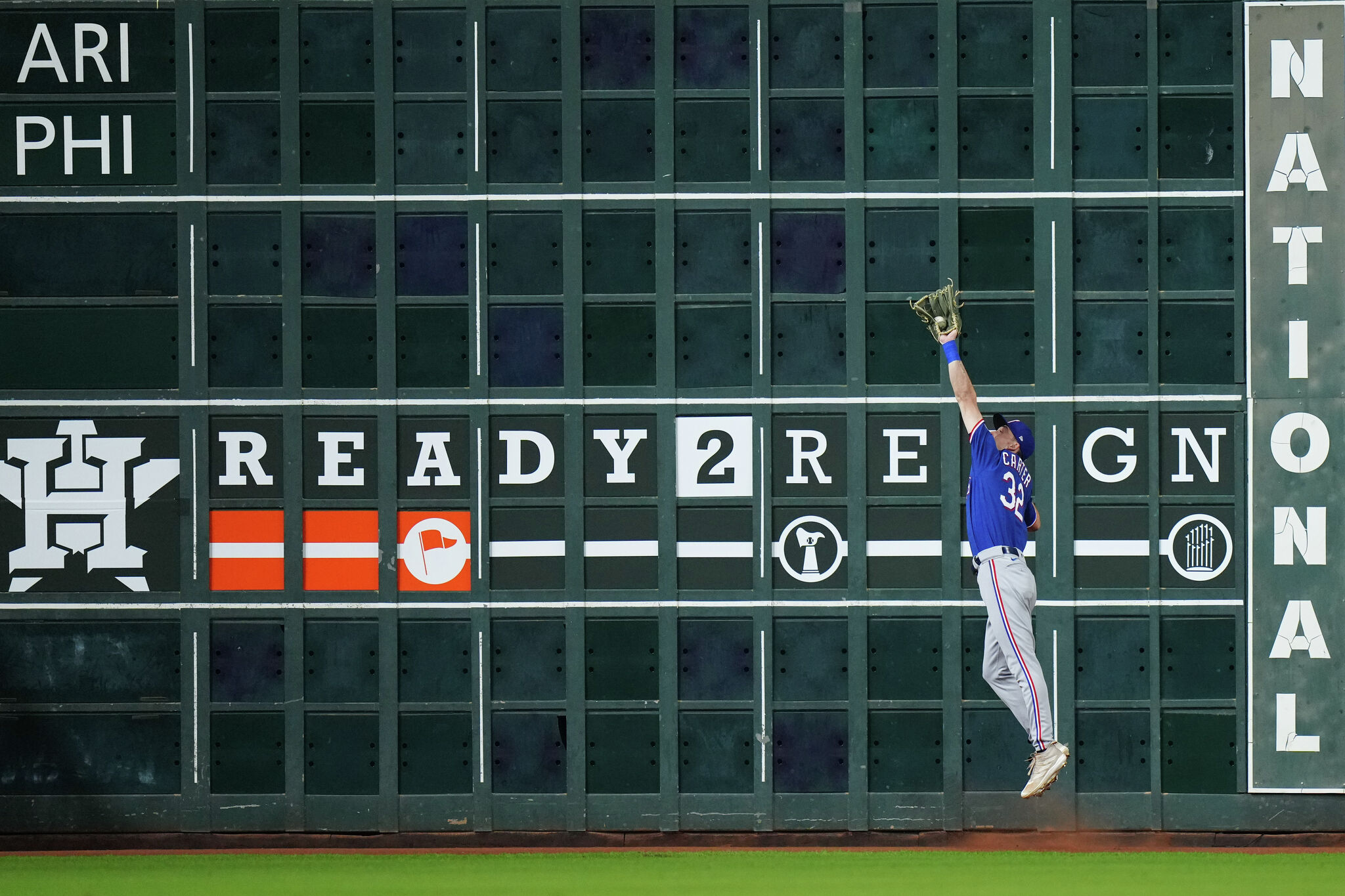 Thank God for Evan Carter': Rangers' 21-year-old savior does it again in Game  1 ALCS win