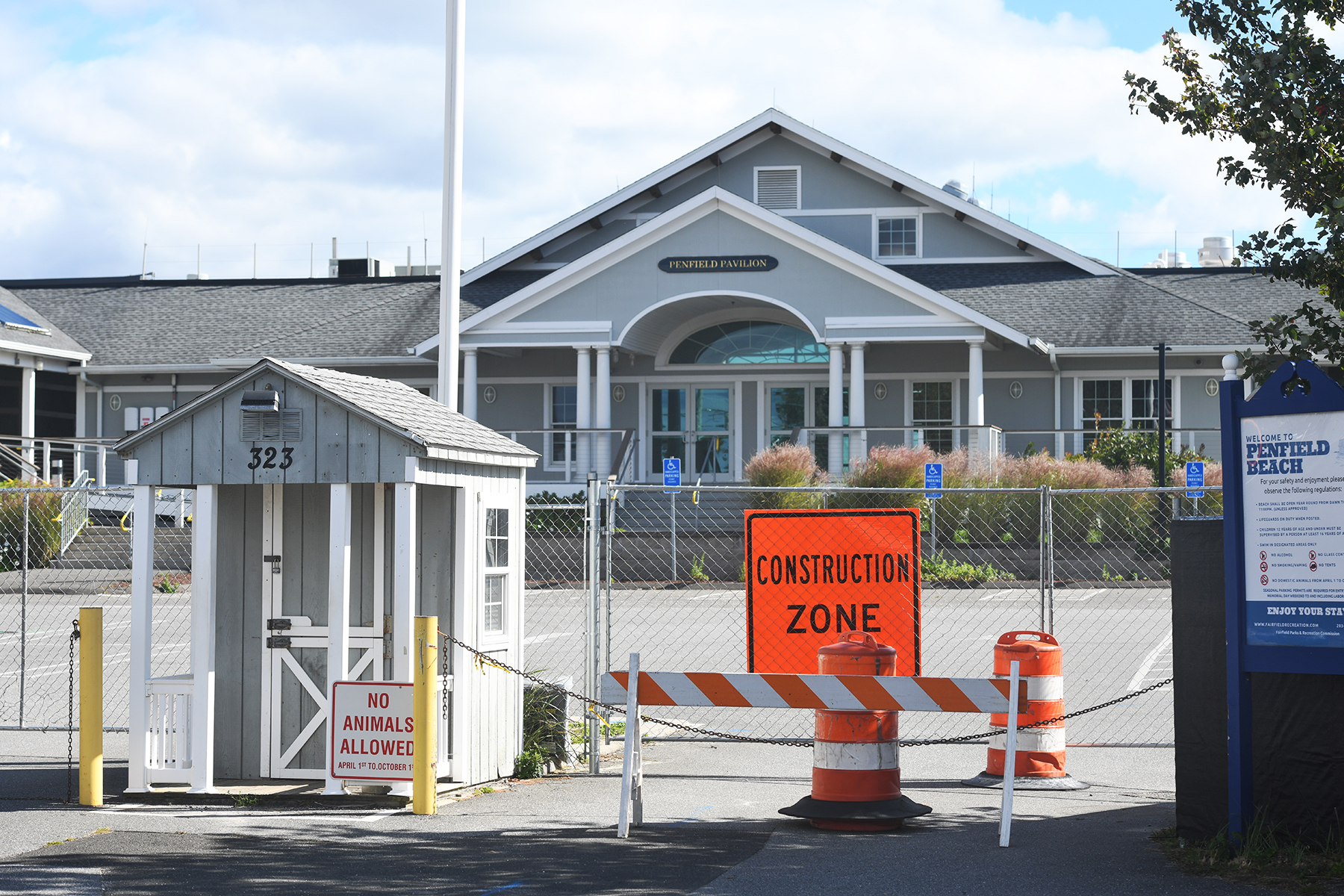 Fairfield's Penfield Pavilion project starts behind schedule