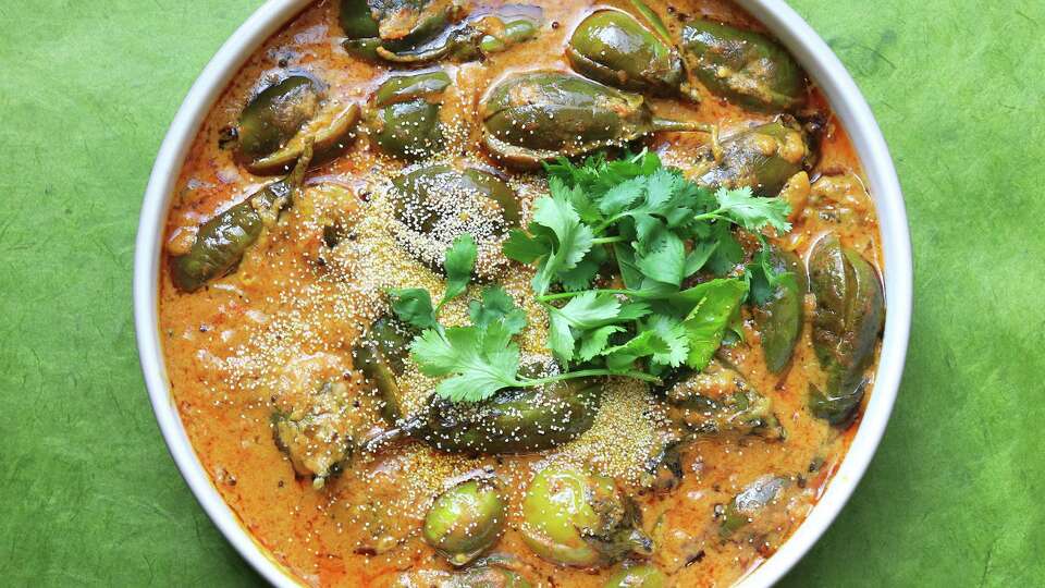 Bengali eggplant curry by Anita Jaisinghani